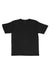 Berne BSM38 Mens Performance Moisture Wicking Short Sleeve Crewneck T-Shirt w/ Pocket Black Flat Back