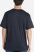 Berne BSM38 Mens Performance Moisture Wicking Short Sleeve Crewneck T-Shirt w/ Pocket Navy Blue Model Back