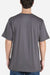 Berne BSM38 Mens Performance Short Sleeve Crewneck T-Shirt w/ Pocket Slate Grey Model Back