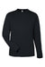Core 365 CE10L Mens Capital Performance Long Sleeve Crewneck T-Shirt Black Flat Front