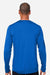 Core 365 CE10L Mens Capital Performance Long Sleeve Crewneck T-Shirt True Royal Blue Model Back