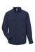 Core 365 CE510L Mens Ultra UVP Marina Long Sleeve Button Down Shirt w/ Double Pockets Classic Navy Blue Flat Front