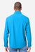 Core 365 CE510L Mens Ultra UVP Marina Long Sleeve Button Down Shirt w/ Double Pockets Electric Blue Model Back