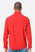 Core 365 CE510L Mens Ultra UVP Marina Long Sleeve Button Down Shirt w/ Double Pockets Marina Red Model Back