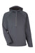Core 365 CE711 Mens Techno Lite 1/4 Zip Hooded Anorak Jacket Carbon Grey Flat Front