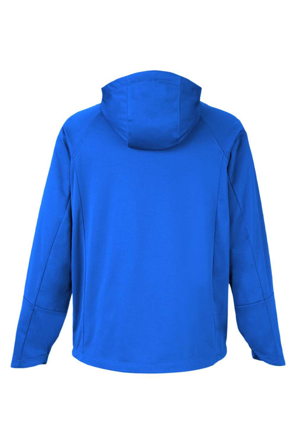 Core 365 CE711 Mens Techno Lite 1/4 Zip Hooded Anorak Jacket True Royal Blue Flat Back