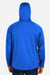 Core 365 CE711 Mens Techno Lite 1/4 Zip Hooded Anorak Jacket True Royal Blue Model Back