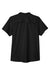 Core 365 CE510W Womens Ultra UVP Marina Short Sleeve Button Down Shirt Black Flat Back