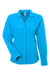 Core 365 CE510LW Womens Ultra UVP Marina Long Sleeve Button Down Shirt Electric Blue Flat Front