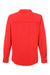 Core 365 CE510LW Womens Ultra UVP Marina Long Sleeve Button Down Shirt Marina Red Flat Back