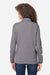 Core 365 CE73W Womens Venture Heathered Stripe 1/4 Zip Sweatshirt Black/White Model Back