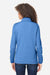 Core 365 CE73W Womens Venture Heathered Stripe 1/4 Zip Sweatshirt True Royal Blue/White Model Back
