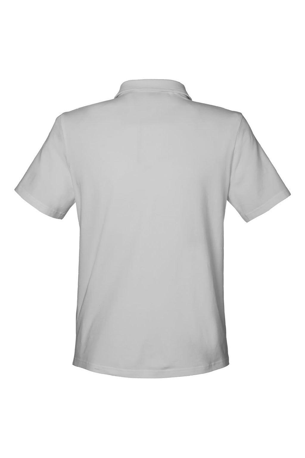 Devon & Jones DG120W Womens Raleigh Stretch Short Sleeve Polo Shirt Grey Flat Back