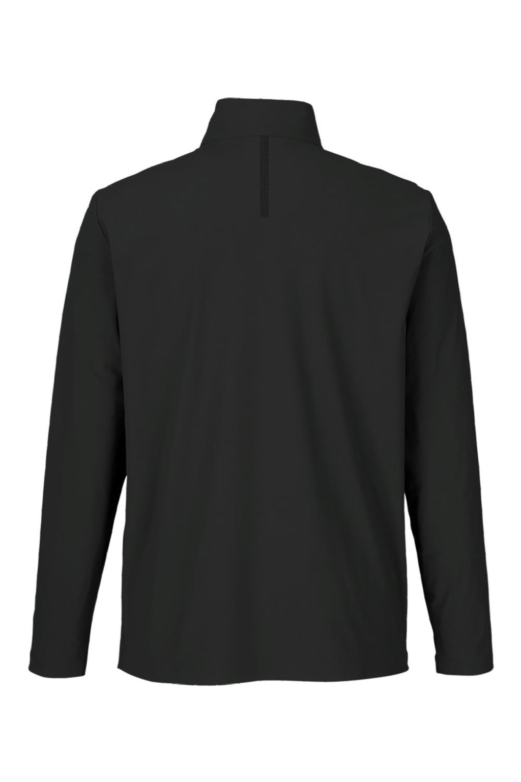 Devon & Jones DG410 Mens CrownLux Performance Windsor Welded 1/4 Zip Sweatshirt Black Flat Back