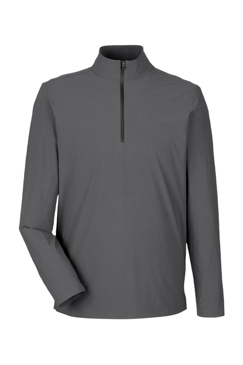 Devon & Jones DG410 Mens CrownLux Performance Windsor Welded 1/4 Zip Sweatshirt Graphite Grey Flat Front