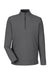 Devon & Jones DG410 Mens CrownLux Performance Windsor Welded 1/4 Zip Sweatshirt Graphite Grey Flat Front