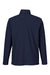 Devon & Jones DG410 Mens CrownLux Performance Windsor Welded 1/4 Zip Sweatshirt Navy Blue Flat Back