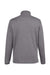 Core 365 CE73 Mens Venture Heathered Stripe 1/4 Zip Sweatshirt Black/White Flat Back