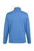 Core 365 CE73 Mens Venture Heathered Stripe 1/4 Zip Sweatshirt True Royal Blue/White Flat Back