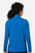 Devon & Jones DP125W Womens Raleigh Stretch Moisture Wicking Long Sleeve Cardigan Sweater w/ Pockets French Blue Model Back