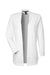 Devon & Jones DP125W Womens Raleigh Stretch Long Sleeve Cardigan Sweater White Flat Front