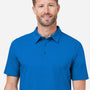 Devon & Jones Mens Raleigh Stretch Moisture Wicking Short Sleeve Polo Shirt - French Blue - Coming Soon