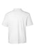 Devon & Jones DG120 Mens Raleigh Stretch Short Sleeve Polo Shirt White Flat Back