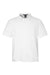 Devon & Jones DG120 Mens Raleigh Stretch Short Sleeve Polo Shirt White Flat Front