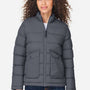Core 365 Womens Inspire Water Resistant Full Zip Puffer Jacket - Carbon Grey - Coming Soon