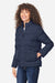 Core 365 CE720W Womens Inspire Full Zip Puffer Jacket Classic Navy Blue Model Side