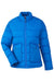 Core 365 CE720W Womens Inspire Full Zip Puffer Jacket True Royal Blue Flat Front