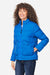 Core 365 CE720W Womens Inspire Full Zip Puffer Jacket True Royal Blue Model Side