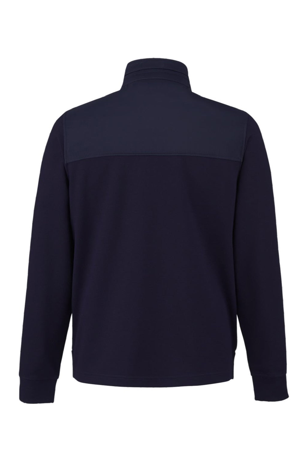 Devon & Jones DG71 Mens Full Zip Club Jacket Navy Blue Flat Back