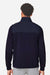 Devon & Jones DG71 Mens Full Zip Club Jacket Navy Blue Model Back
