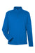 Devon & Jones DG425 Mens Raleigh Stretch 1/4 Zip Sweatshirt French Blue Flat Front
