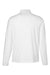 Devon & Jones DG425 Mens Raleigh Stretch 1/4 Zip Sweatshirt White Flat Back