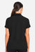 Devon & Jones DG110W Womens CrownLux Performance Windsor Welded Short Sleeve Polo Shirt Black Model Back