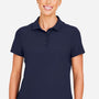 Devon & Jones Womens CrownLux Windsor Performance Moisture Wicking Welded Short Sleeve Polo Shirt - Navy Blue - Coming Soon