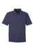 Devon & Jones DG101 Mens Crownlux Performance Geo Short Sleeve Polo Shirt Navy Blue/French Blue Flat Front