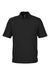 Devon & Jones DG110 Mens CrownLux Performance Windsor Welded Short Sleeve Polo Shirt Black Flat Front