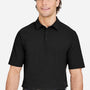Devon & Jones Mens CrownLux Windsor Performance Moisture Wicking Welded Short Sleeve Polo Shirt - Black - Coming Soon