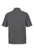 Devon & Jones DG110 Mens CrownLux Performance Windsor Welded Short Sleeve Polo Shirt Graphite Grey Flat Back