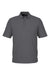 Devon & Jones DG110 Mens CrownLux Performance Windsor Welded Short Sleeve Polo Shirt Graphite Grey Flat Front
