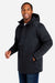 Core 365 CE715 Mens Techno Lite Insulated Full Zip Hooded Jacket Black Model Side