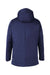 Core 365 CE715 Mens Techno Lite Insulated Full Zip Hooded Jacket Classic Navy Blue Flat Back