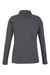 Devon & Jones DG481WZ Womens Charleston 1/4 Zip Sweatshirt Black Melange Flat Back