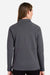 Devon & Jones DG481WZ Womens Charleston 1/4 Zip Sweatshirt Black Melange Model Back