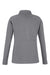 Devon & Jones DG481WZ Womens Charleston 1/4 Zip Sweatshirt Graphite Grey Melange Flat Back