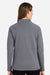 Devon & Jones DG481WZ Womens Charleston 1/4 Zip Sweatshirt Graphite Grey Melange Model Back
