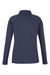 Devon & Jones DG481WZ Womens Charleston 1/4 Zip Sweatshirt Navy Blue Melange Flat Back